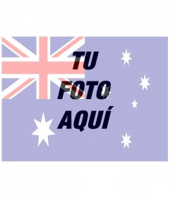 Bandera de Australia para poner en tu foto online