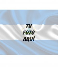 Bandera de Nicaragua para tu foto