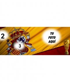 Pon la bandera de España en tu perfil de Facebook con las 3 fotos que elijas