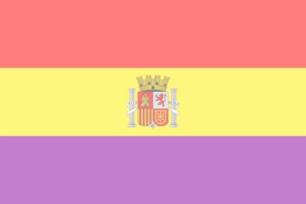 Bandera de la república española para poner en tu foto online