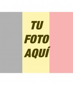Bandera de Bélgica para poner en tu foto