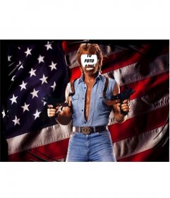 Fotomontaje de Chuck Norris: American Hero para editar