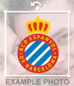 Escudo del Espanyol para decorar tus fotos deportivas