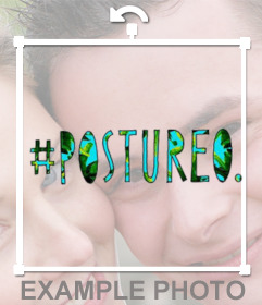 Pon el hastag de #postureo en tus fotos y demuestra que eres el mejor postureando!
