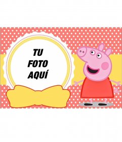 Collage infantil de Peppa Pig