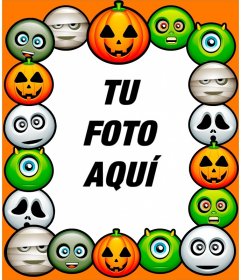 Marco para fotos de Halloween 