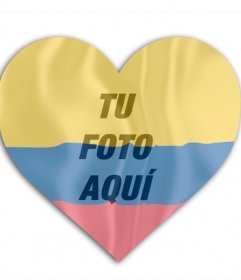 Montaje para foto de perfil de las redes sociales en el que puedes poner la bandera