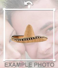 Efecto para ponerse un sombrero mariachi online