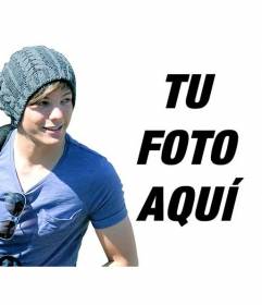 Fotomontaje con Louis Tomlinson de One Direction