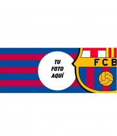 Foto de portada de Facebook con tu foto del Barça 