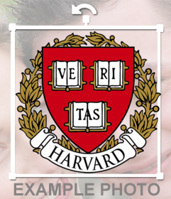 Escudo de la Universidad de Harvard para poner en tus fotos
