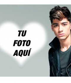 Fotomontaje para poner tu foto junto con Zayn Malik de One