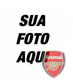 Colagem para colocar escudo Arsenal em sua foto. Perfeito para colocar como seu avatar