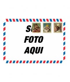 Fotos do quadro de uma carta para os Três Reis 