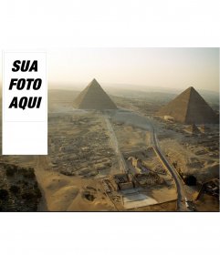 Background para o Twitter, onde você pode colocar sua foto, das antigas pirâmides egípcias