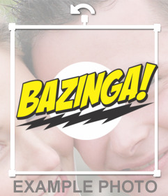 Etiqueta de Bazinga!