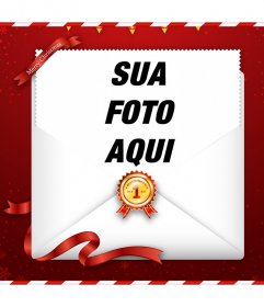 Enviar on-line de Natal cumprimentos com sua foto para sua família ou amigos