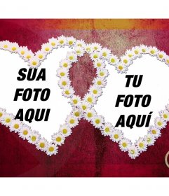 Fotomontagem para duas fotos 