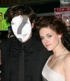 Fotomontagem de dar um rosto ao ator Robert Pattinson 