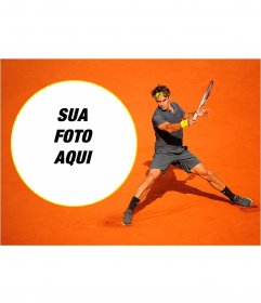 Wallpaper de editar com Roger Federer para Fotomontagem