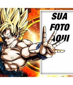 goku y vegeta Fotomontagem