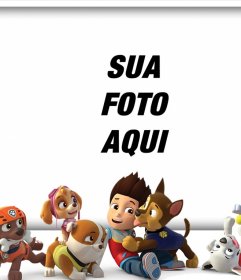 Envie sua foto com todos os personagens da pata Patrol