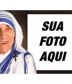 Efeito foto de Madre Teresa de Calcutá para carregar seu