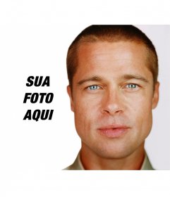 Fotomontagem para suas fotos com Brad Pitt