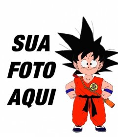 Fotomontagens e quadros com Son Goku - Fotoefeitos