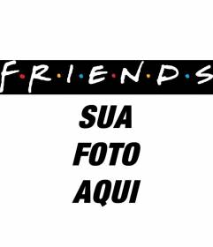 Colocar o logotipo dos Amigos de televisão famosa série em sua foto. Perfeito para fotos de amigos!