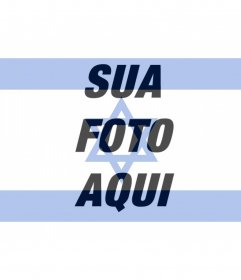Bandeira de Israel para colocar em sua foto de perfil