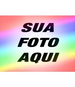 Filtrar fotos de luzes roxo vermelho, azul e amarelo
