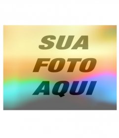 Efeito de luzes coloridas para colocar em suas fotos