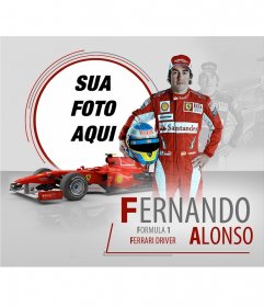 Moldura de Fernando Alonso