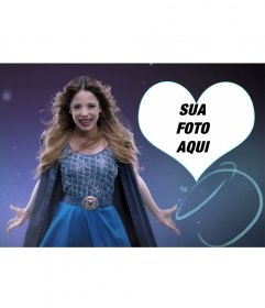 Moldura para foto Violetta 