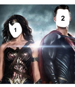Ponha seu rosto na Mulher Maravilha e Superman com este efeito 