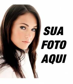 Fotomontagem a aparecer com Megan Fox em uma foto grátis e online