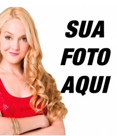 Fotomontagem com séries Ludmilla de Violetta