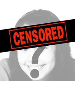 Coloque a etiqueta censurado suas fotos online