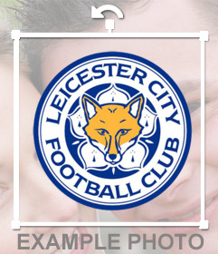 Logo de Leicester City Football Club para colar em seu efeito fotos