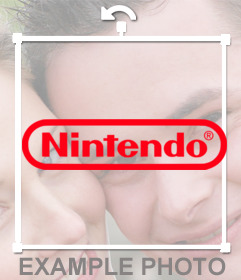 Cole o logotipo da Nintendo na sua foto enviá-lo para este efeito
