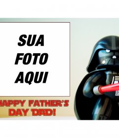Felicita cartão de dia dos pais com este Star Wars engraçadas