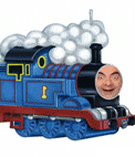 Animação do Thomas trem para colocar sua foto