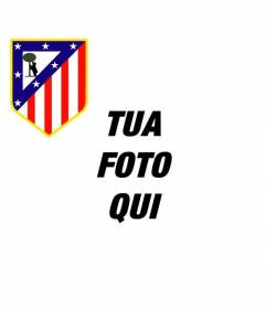 Atletico di Madrid Shield per decorare la vostra foto del profilo di rete di social