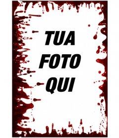 Cornice verticale sanguinosa