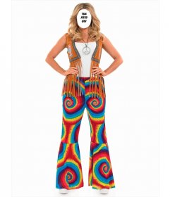 Fotomontaggio online per mettere la vostra faccia in una donna hippie