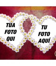 Fotomontaggio per due foto 