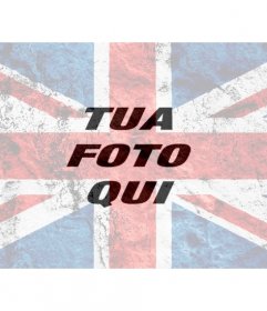 Filtro Photo con un burnout Union Flag sovrapporre le foto e modificarle