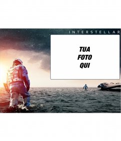 Collage di mettere la vostra immagine in una foto promozionale del film Interstellar