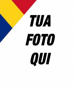 Romania flag per mettere in un angolo della foto di